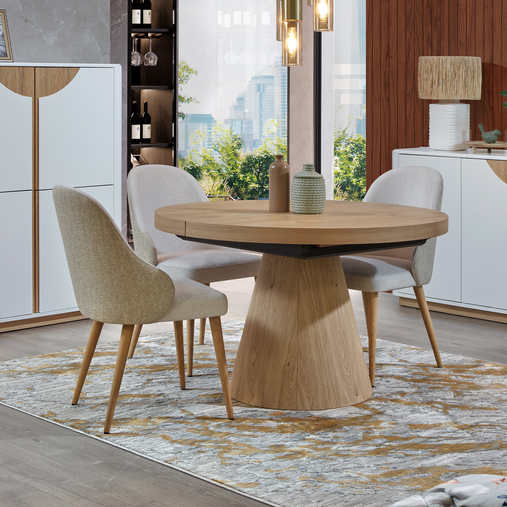 Mesa de Jantar MONSANTO 01MSTMSJ03