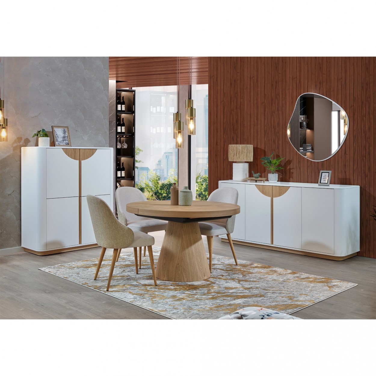Mesa de Jantar MONSANTO 01MSTMSJ03