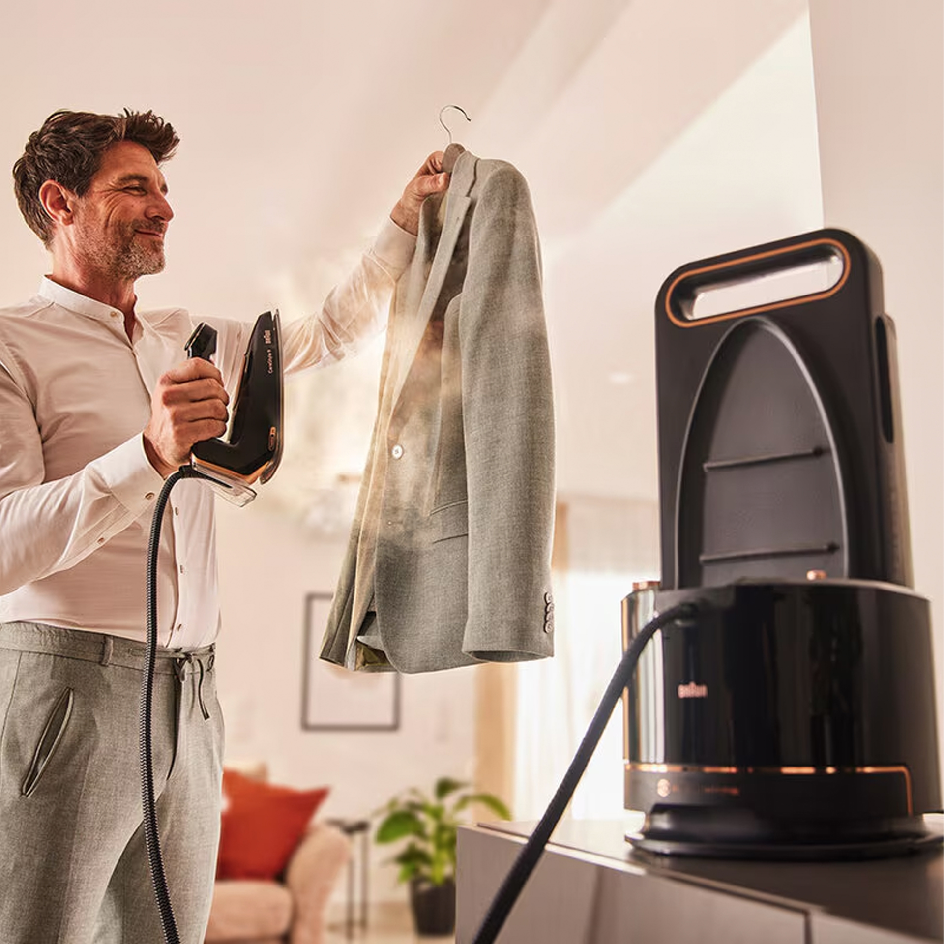 Ferro com Caldeira BRAUN IS9090BK