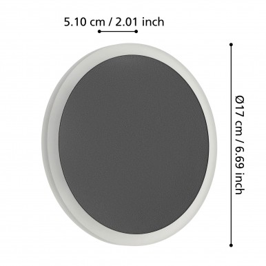 Candeeiro aplique EGLO 901585 TALAMELLO 1