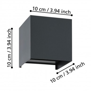 Candeeiro aplique EGLO 901049 VALMONTONE