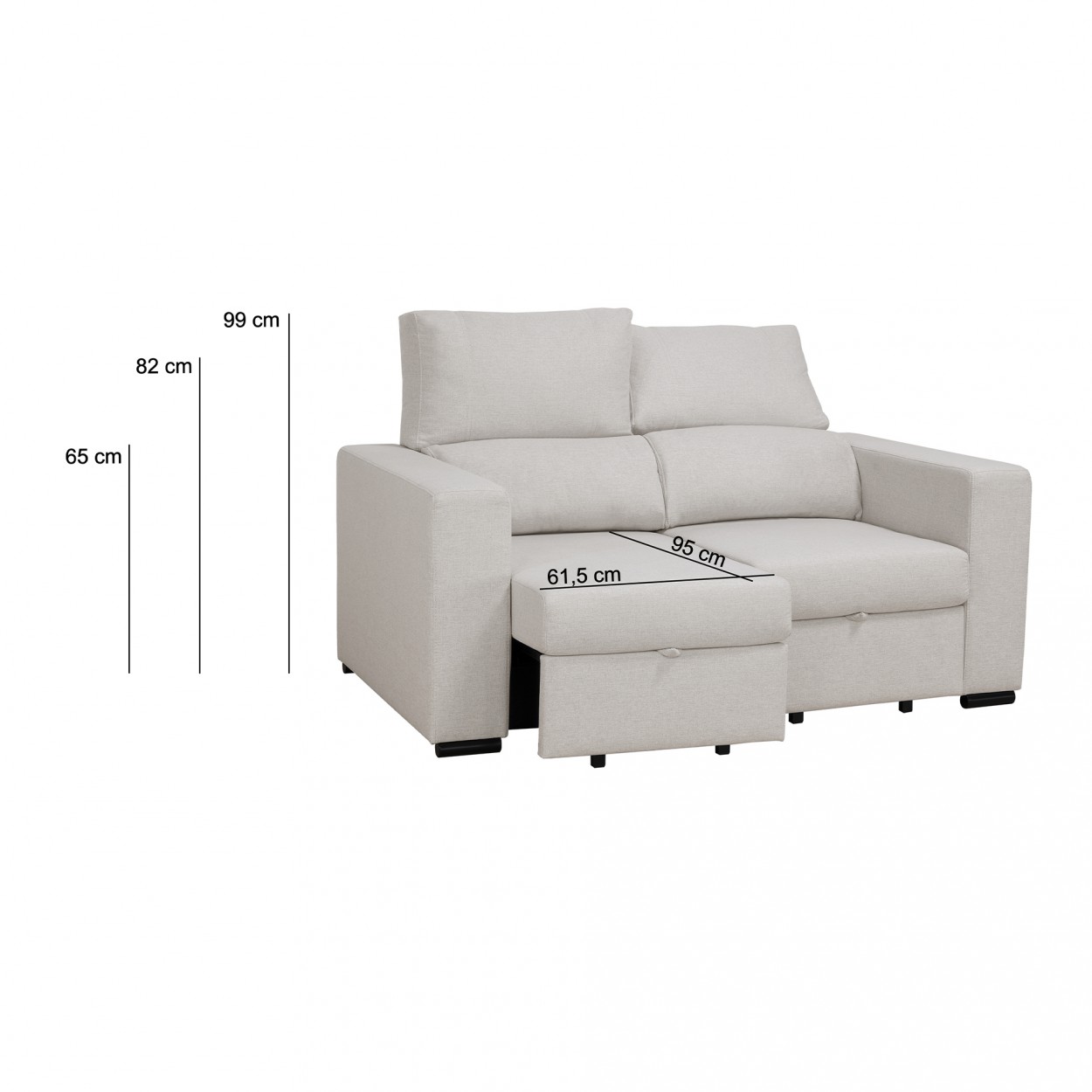 Sofá 2 lugares JOM Becky