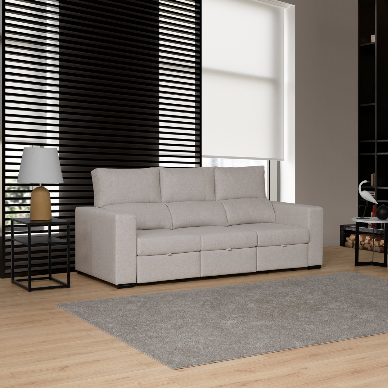 Sofá 3 lugares JOM Becky