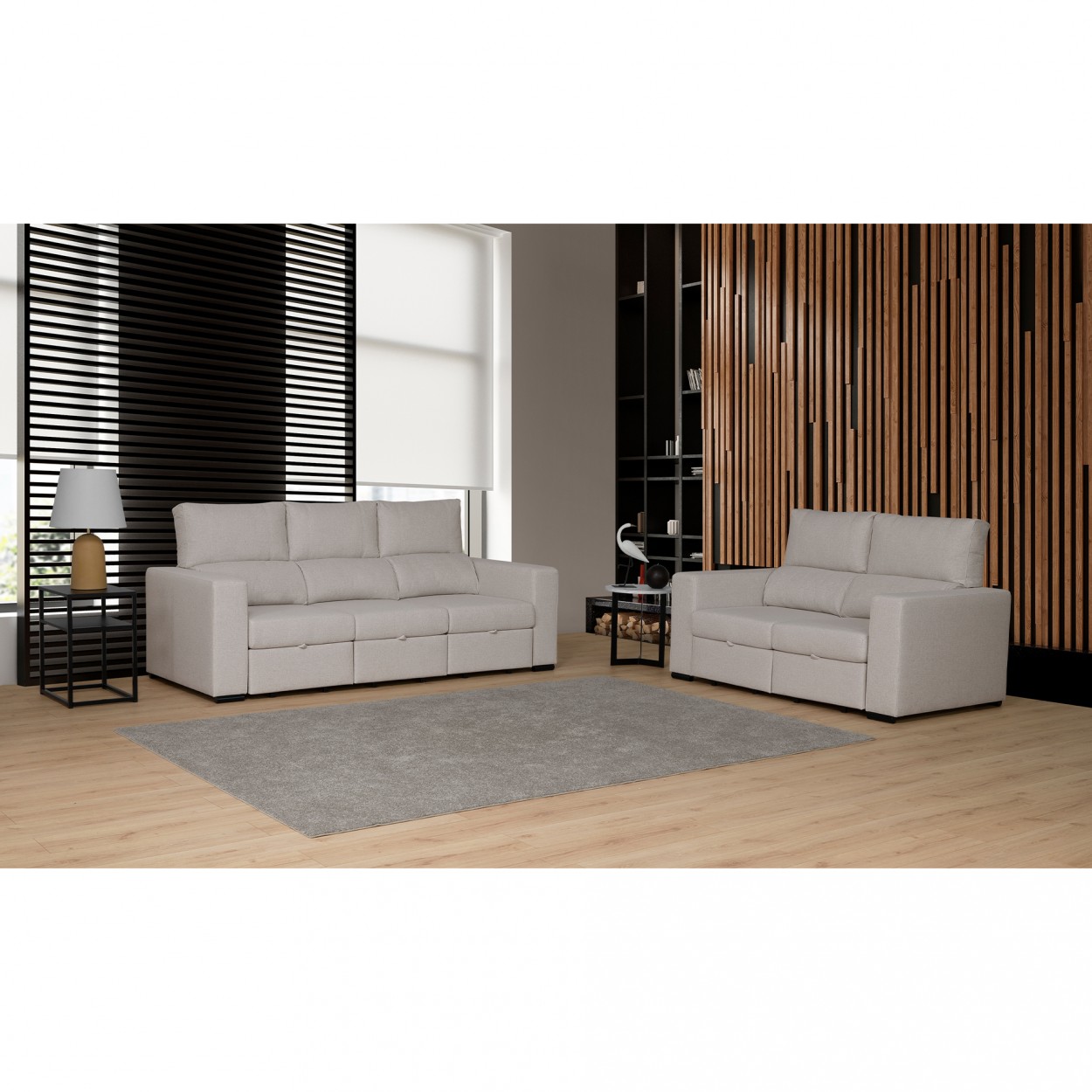 Sofá 3 lugares JOM Becky