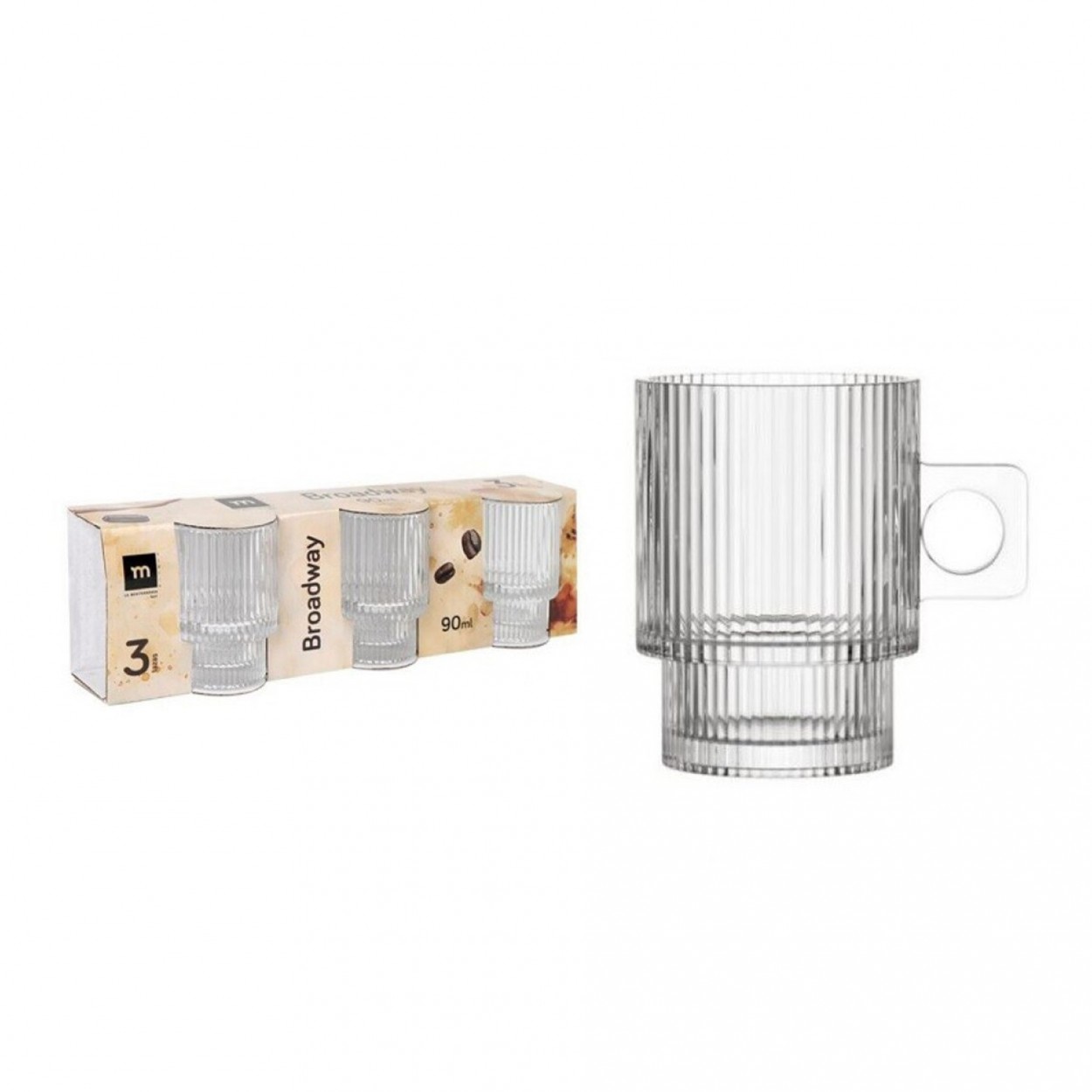 Conjunto 3 chvenas caf JOM 8320251