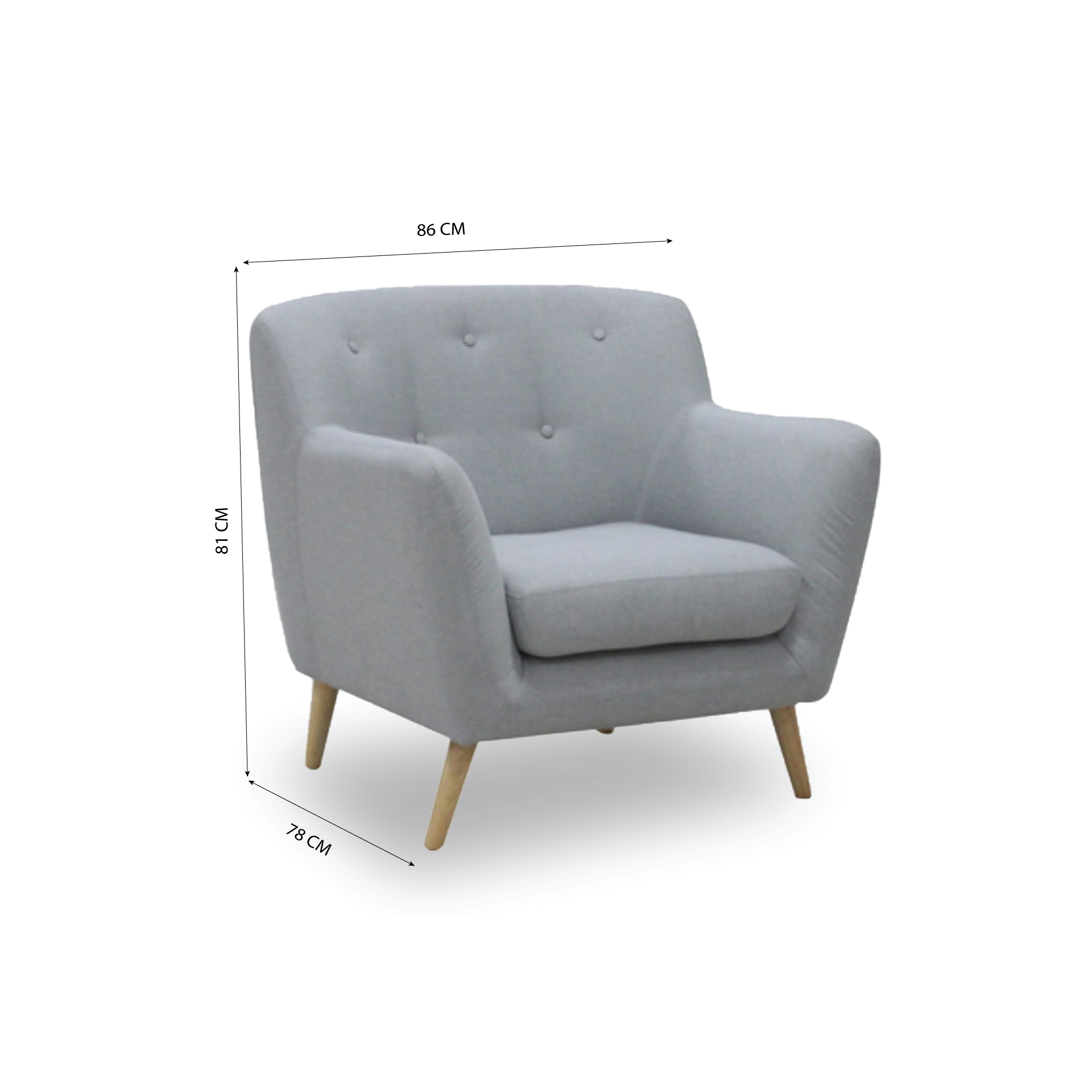 Sofá 1 lugar JOM TURIM