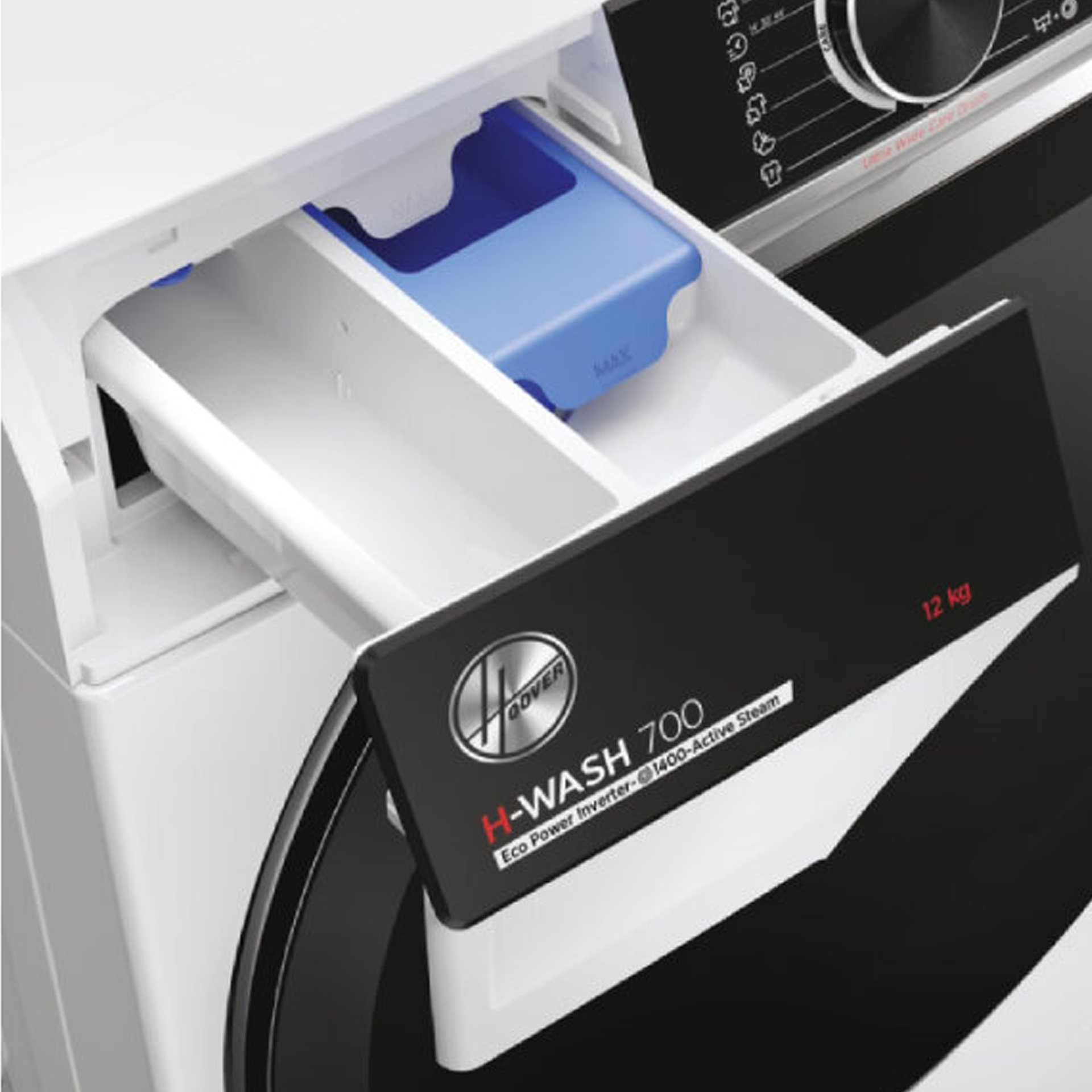 Máquina de Lavar Roupa Hoover H7W 412 MBC8-S