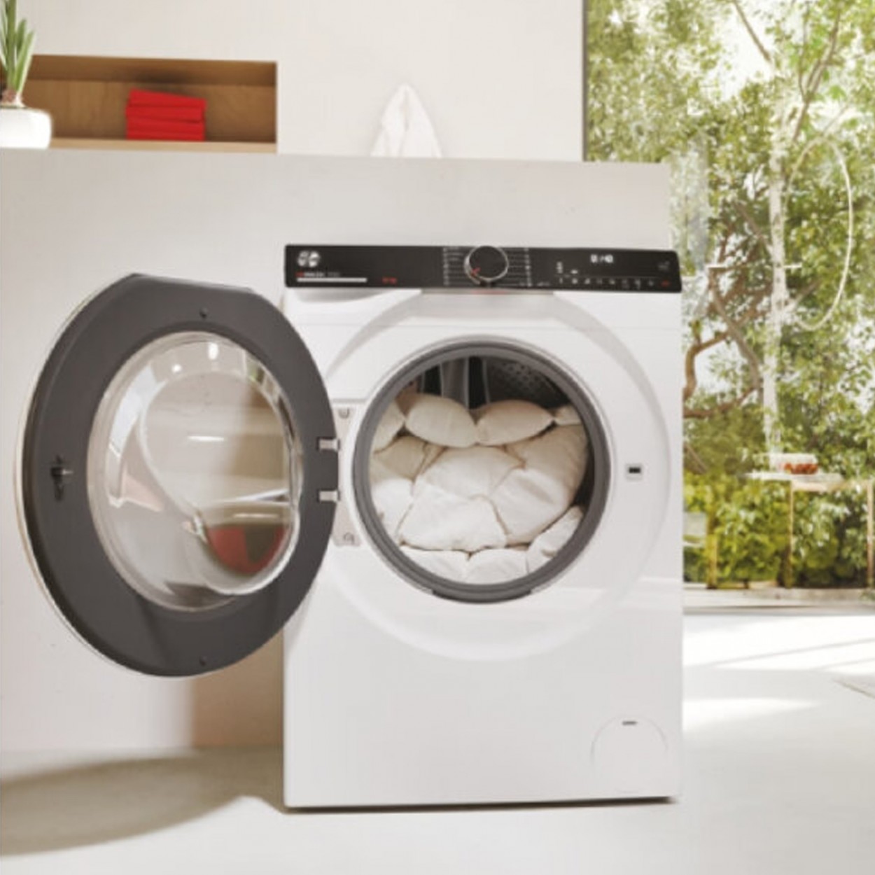 Máquina de Lavar Roupa Hoover H7W 412 MBC8-S