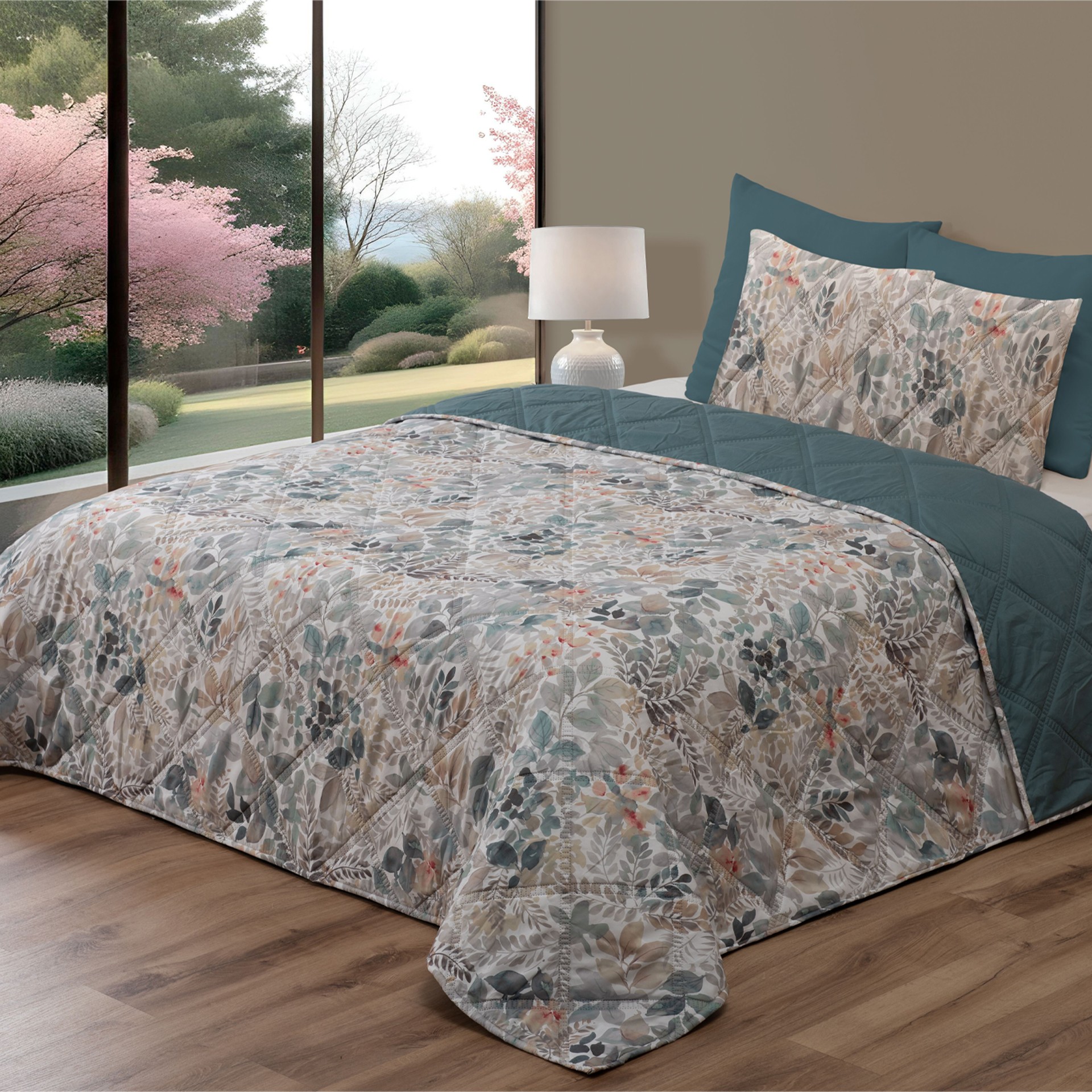 Colcha acolchoada JOM PIANTE