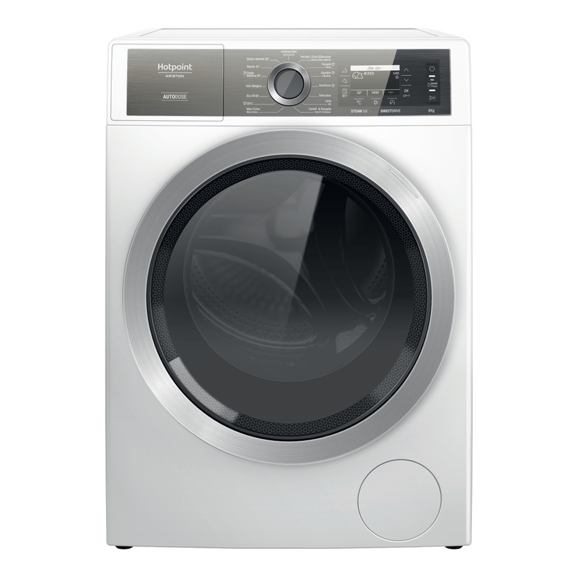 Máquina de Lavar Roupa HOTPOINT H8 89AD GPOWER SPT