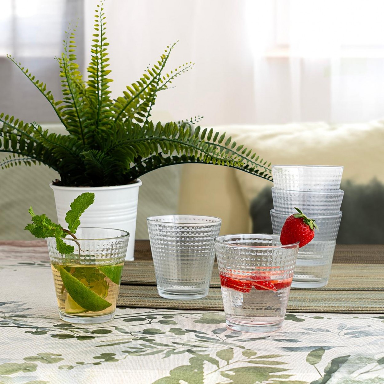 Conjunto 6 copos QUID LINA