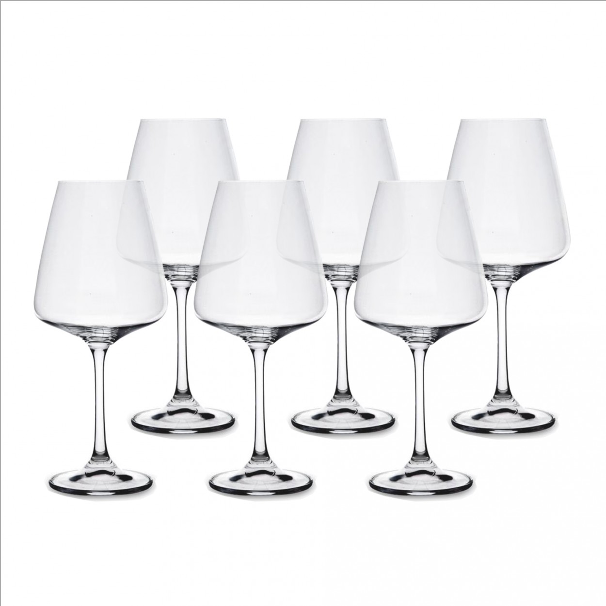 Conjunto 6 copos BOHEMIA LOIRA