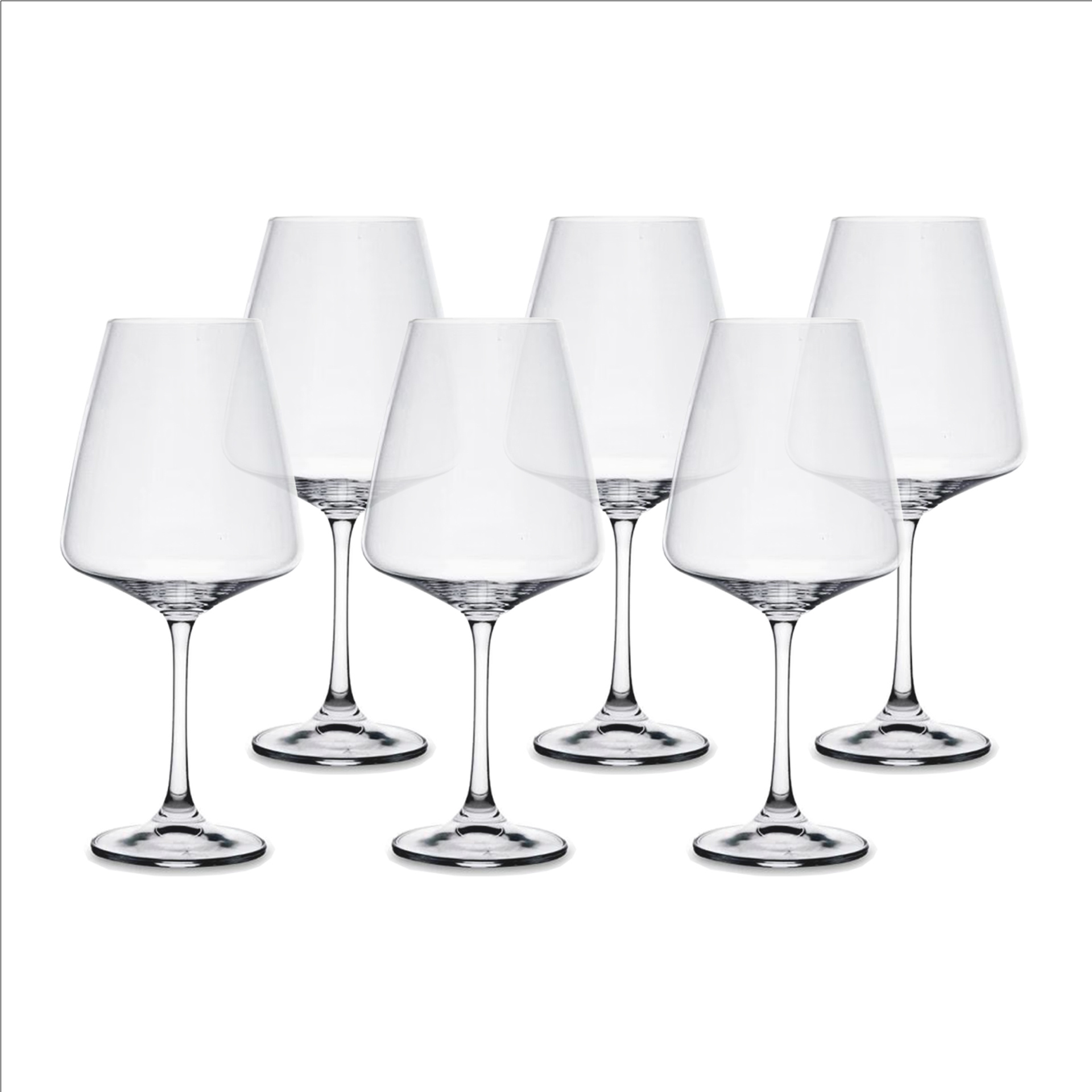 Conjunto 6 copos 57CL BOHEMIA LOIRA