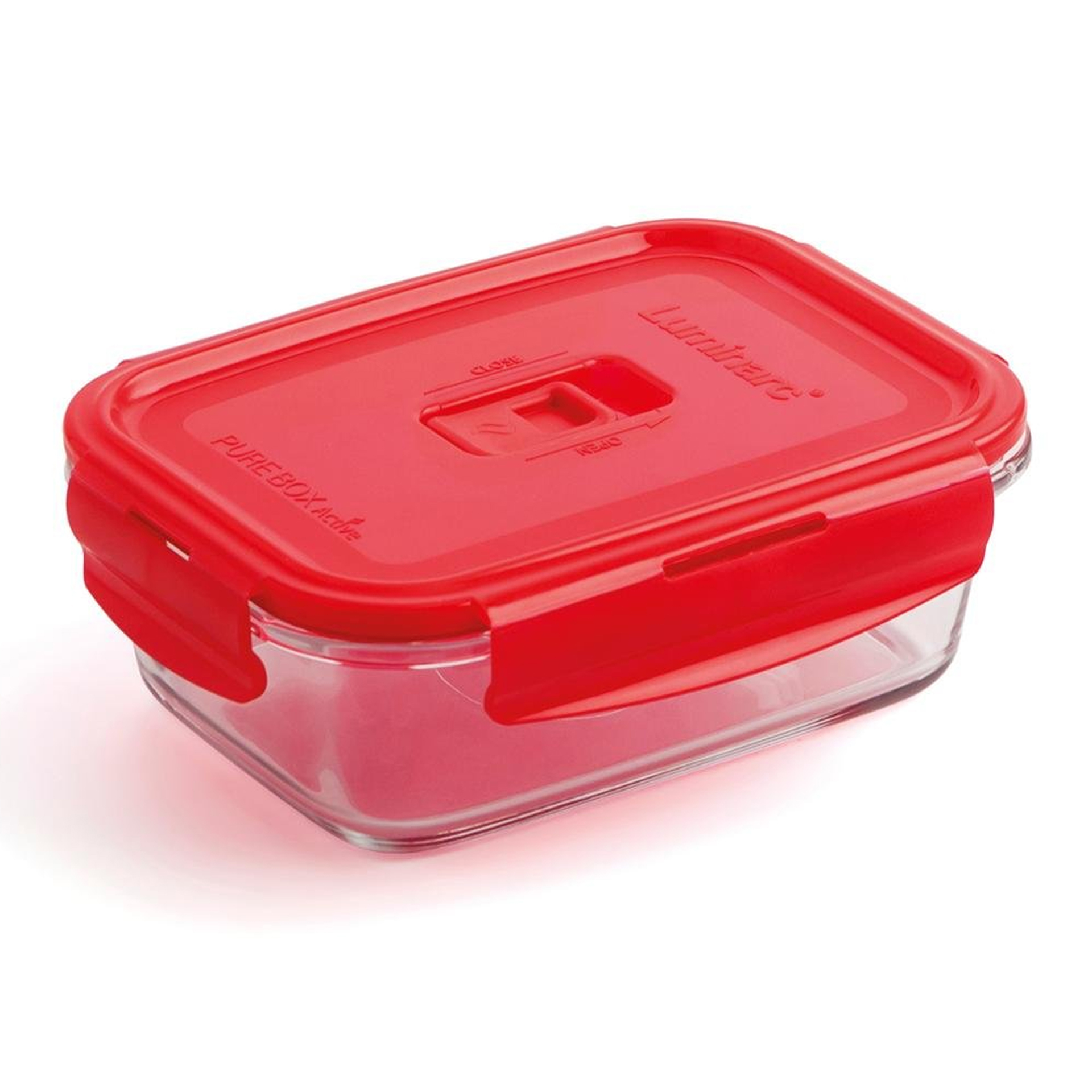 Caixa hermetica LUMINARC VERMELHO PURE BOX