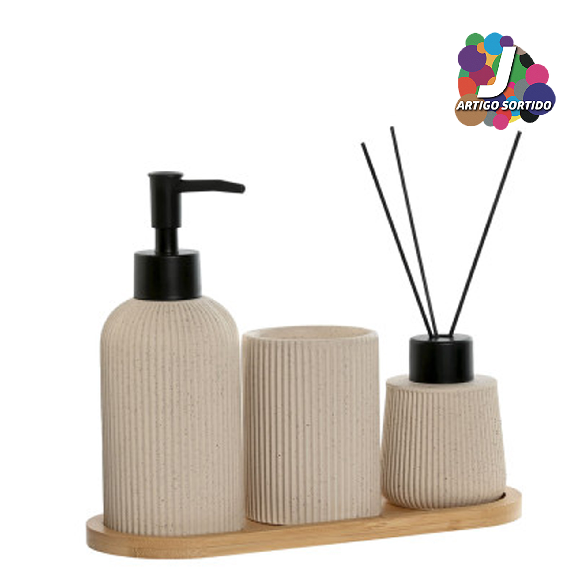 Conjunto 4 peças WC JOM PB-217628