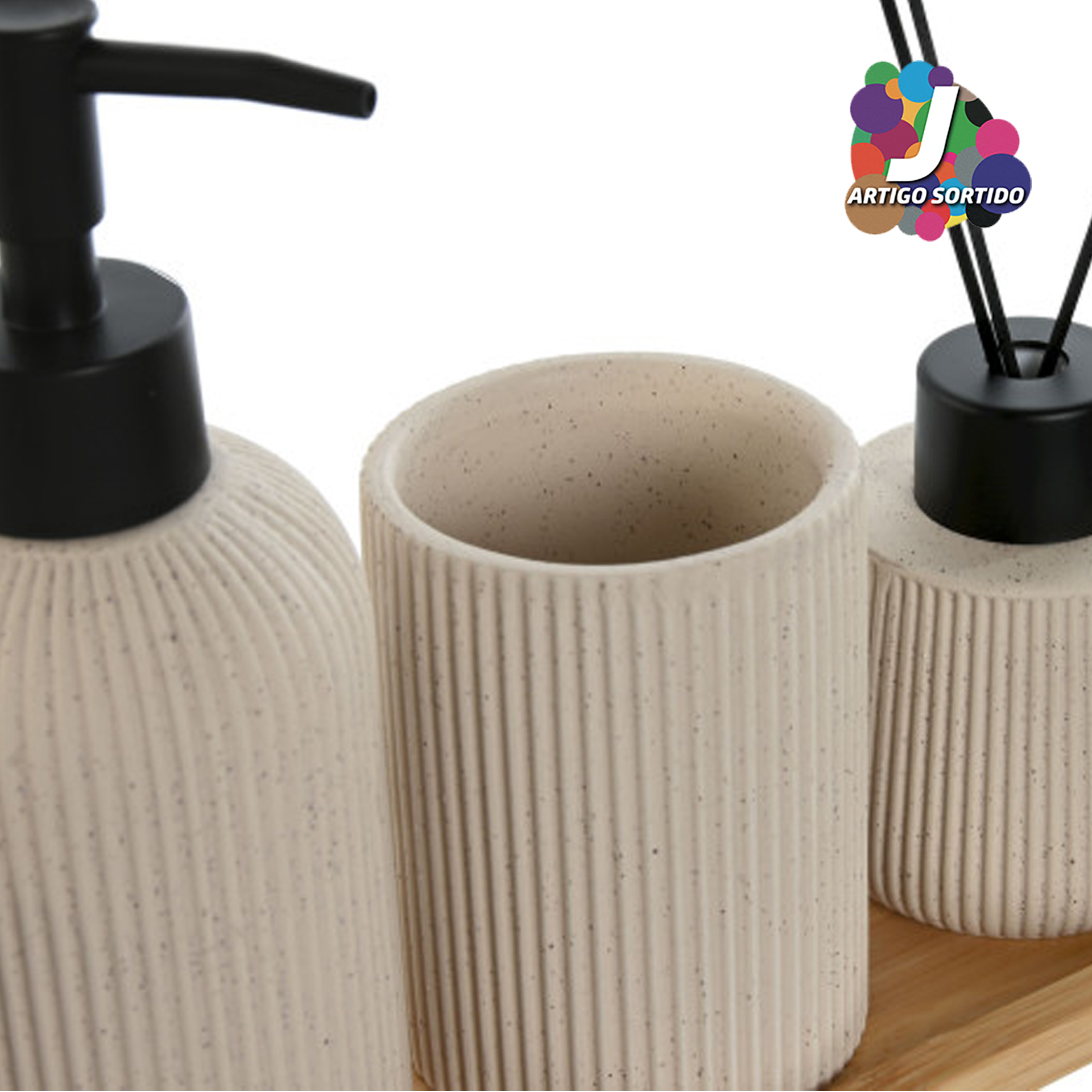 Conjunto 4 peças WC JOM PB-217628