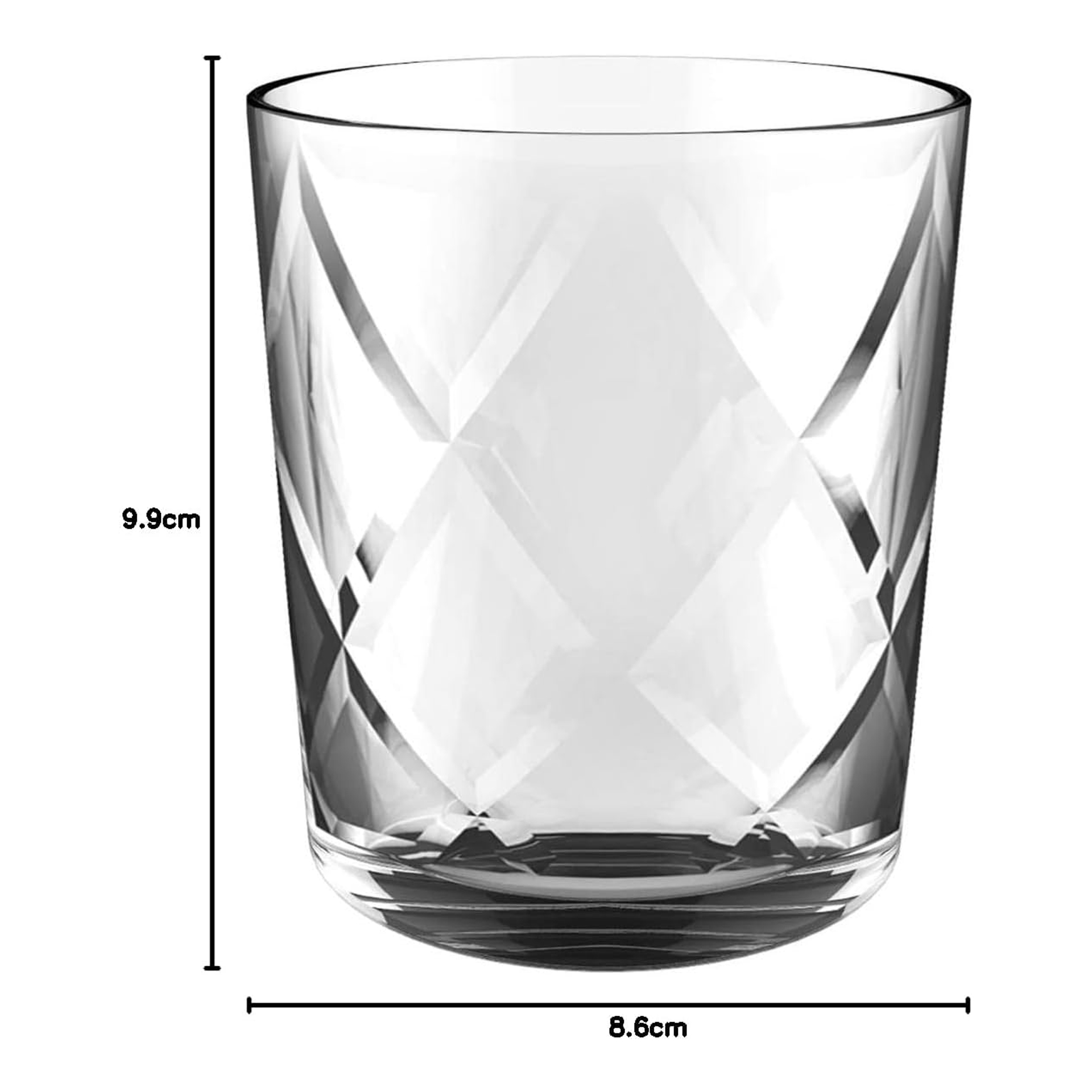 Conjunto 6 copos 36 CL QUID 5422031