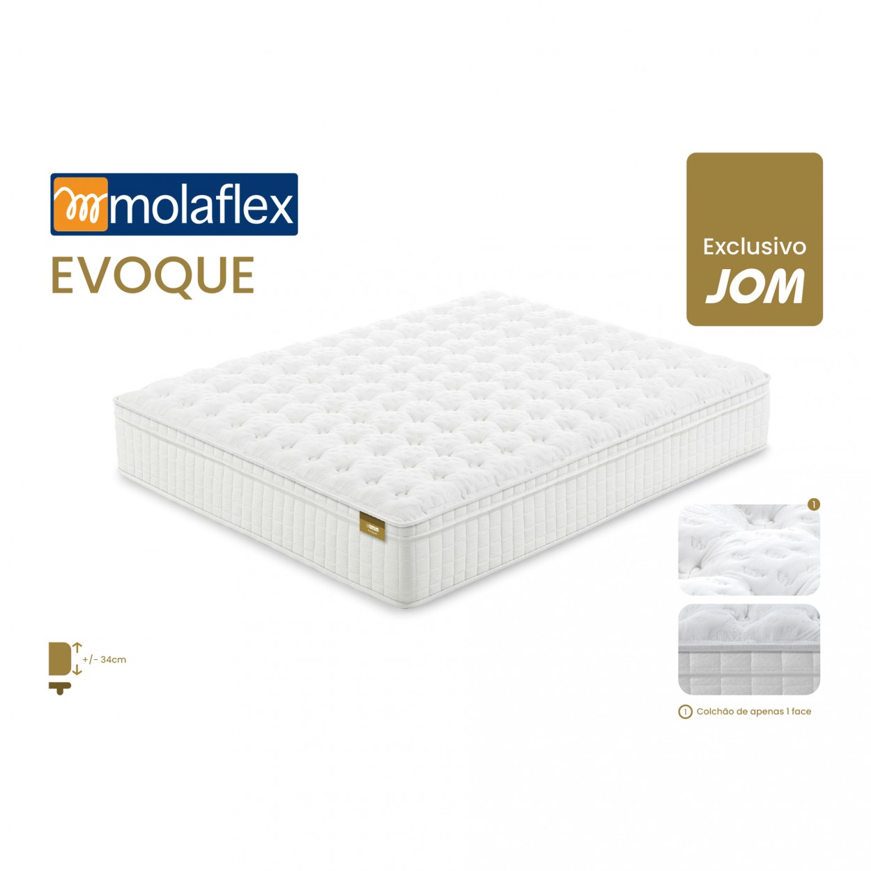 Colcho MOLAFLEX Evoque Pocket