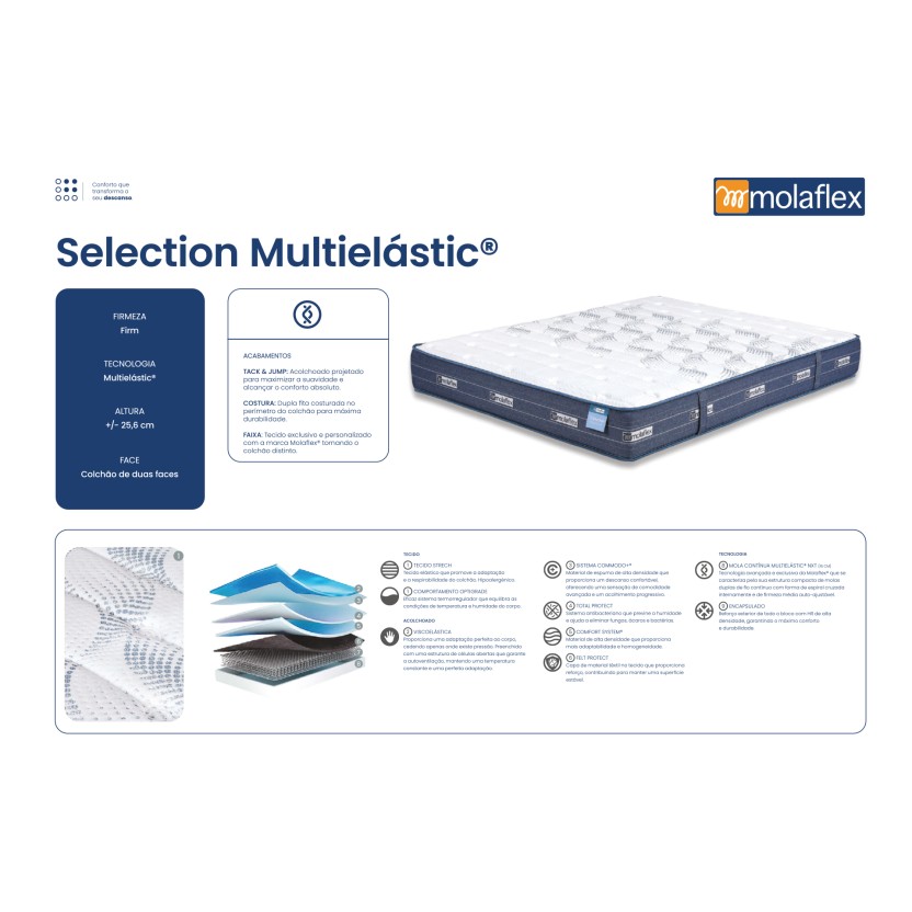 Colch�o MOLAFLEX Selection Multi