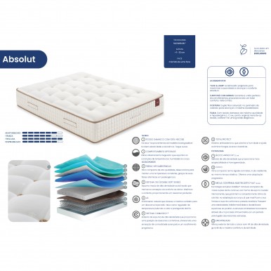 Colchão MOLAFLEX Absolut Colchão MOLAFLEX Absolut