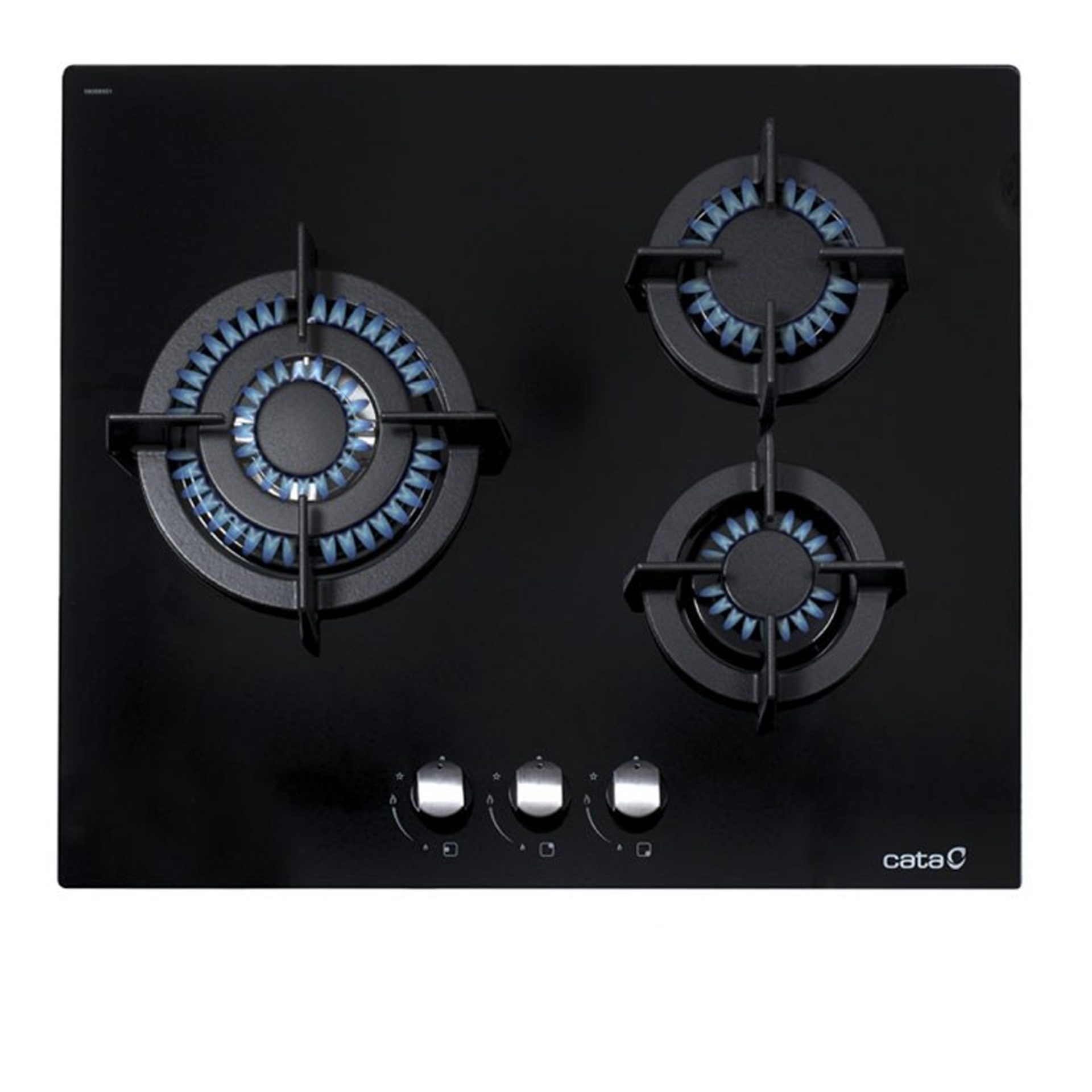 Placa a Gás CATA CCI 6021 BK