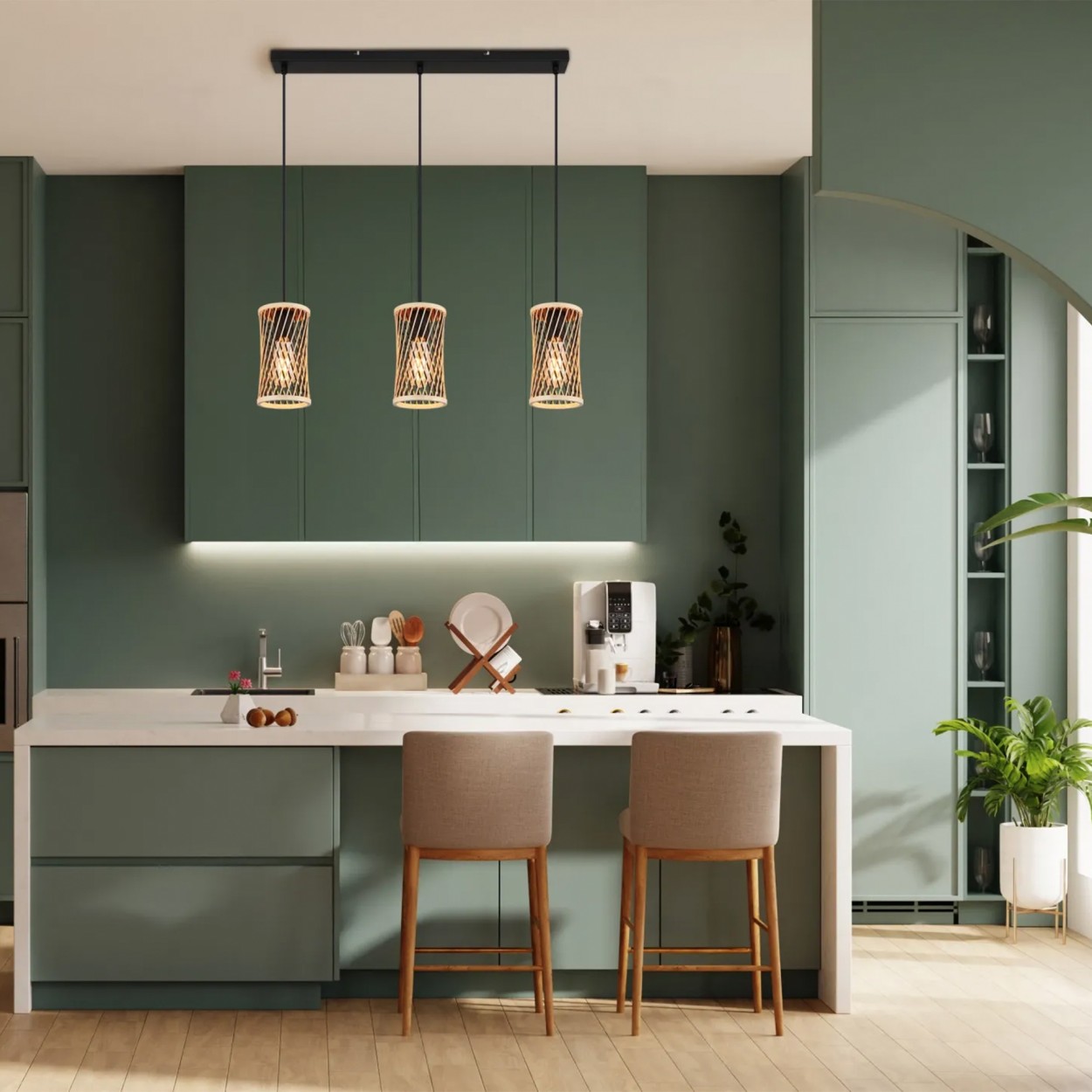 Candeeiro Suspenso GLOBO HANDELS 31050308 MALI