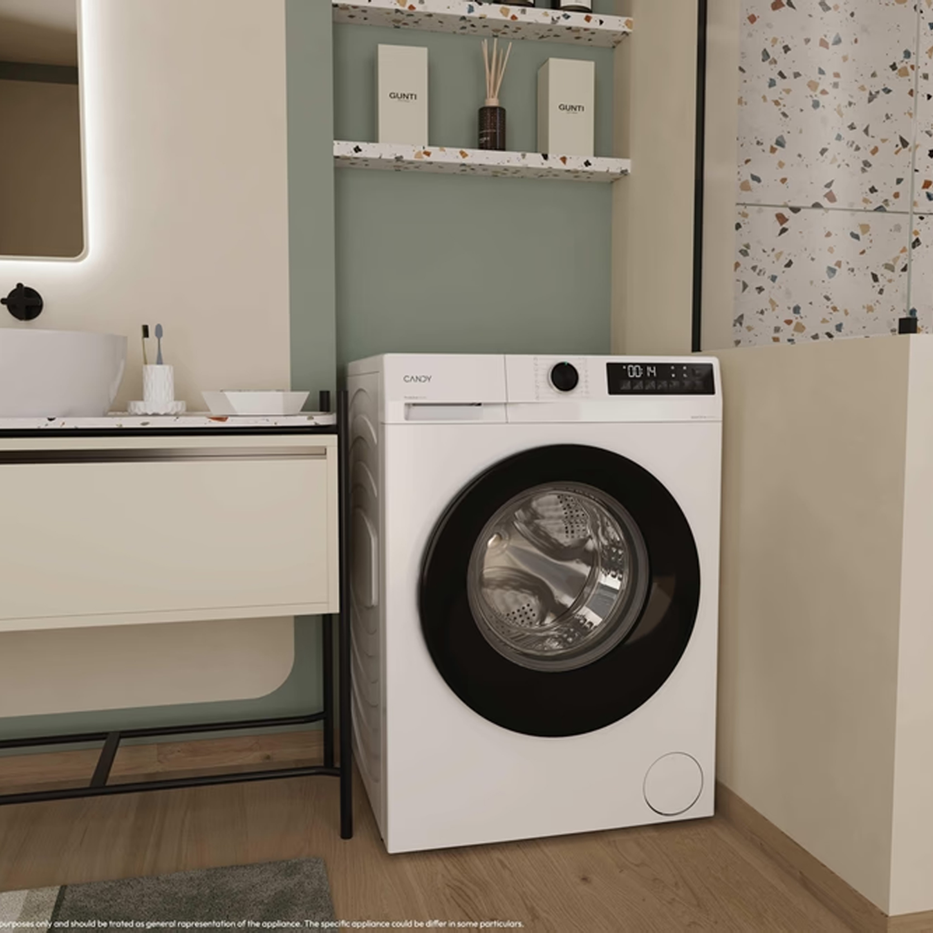 Máquina de Lavar Roupa NEW CANDY GD 49B8-S