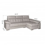 Sof com Chaise JOM Monaco 275
