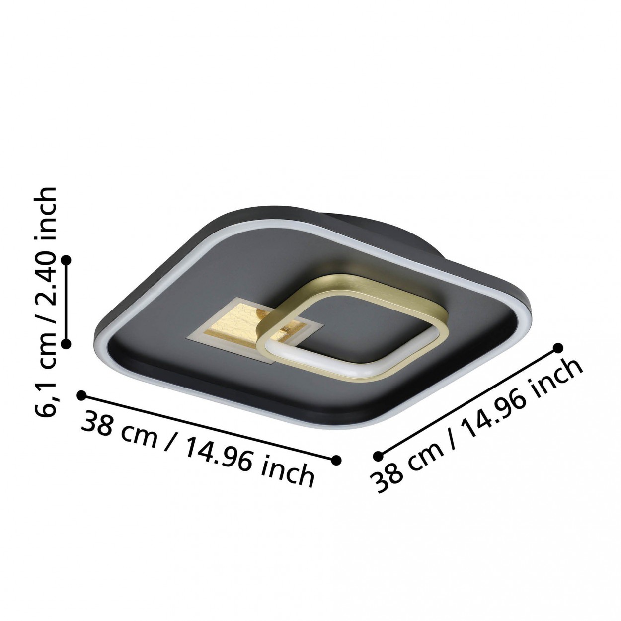 Candeeiro teto EGLO 901245 TIRIOLO