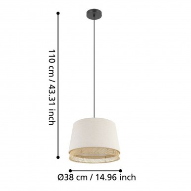 Candeeiro suspenso EGLO 43975 TABLEY Candeeiro suspenso EGLO 43975 TABLEY