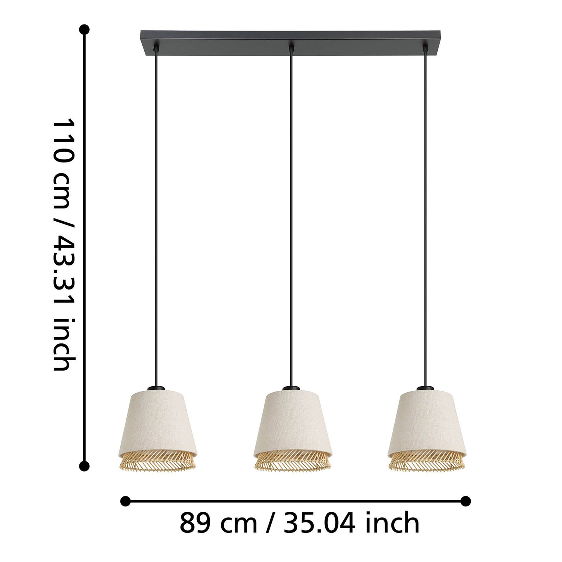 Candeeiro suspenso EGLO 43976 TABLEY