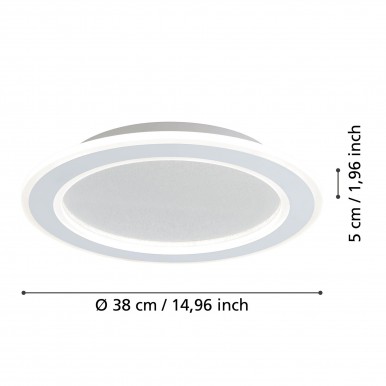 Candeeiro teto EGLO 901232 MACCHIONI
