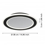 Candeeiro teto EGLO 901238 MACCHIONI Candeeiro teto EGLO 901238 MACCHIONI