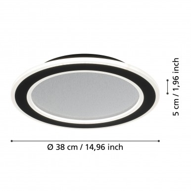 Candeeiro teto EGLO 901238 MACCHIONI