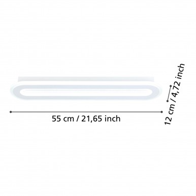 Candeeiro teto EGLO 901236 MACCHIONI