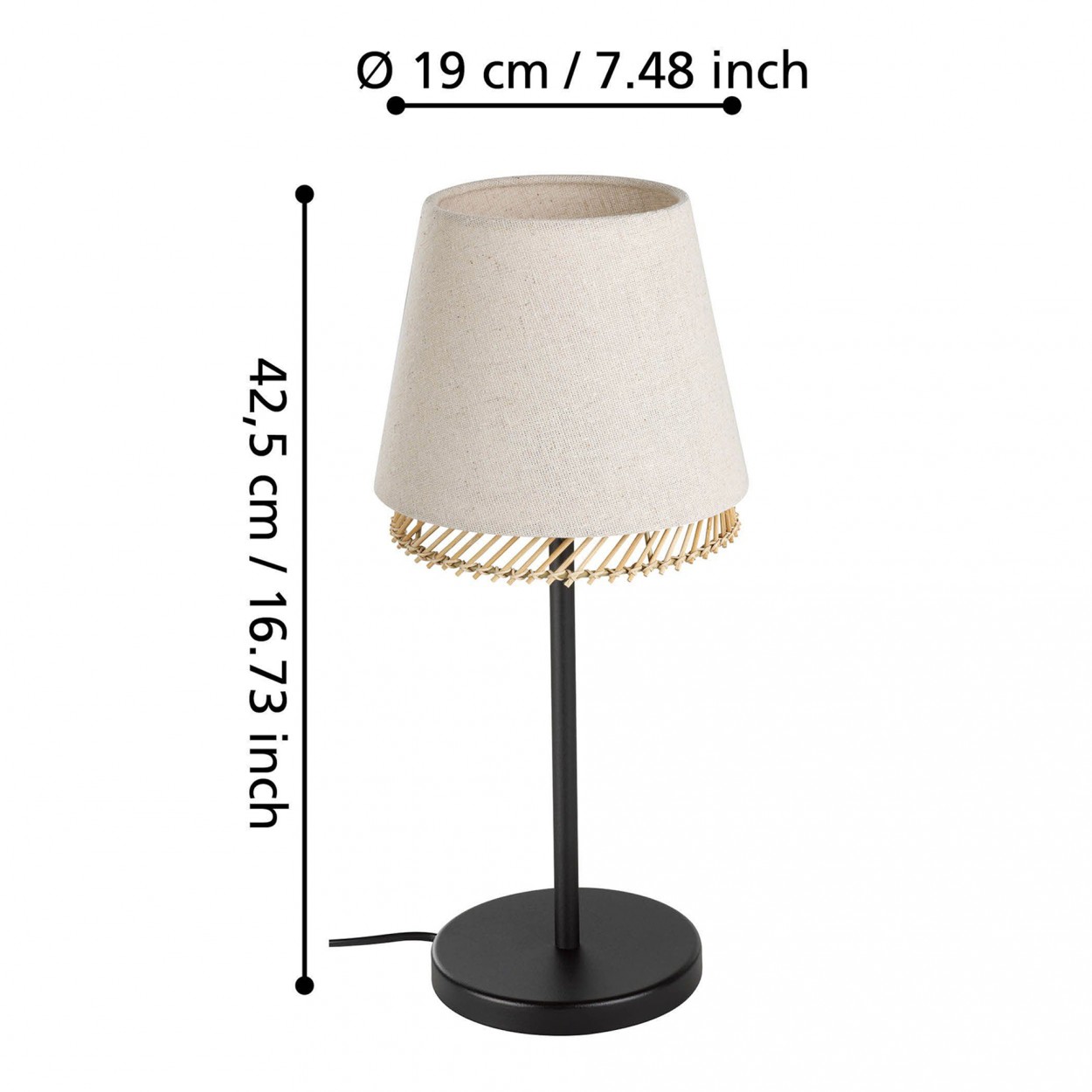 Candeeiro mesa EGLO 43977 TABLEY