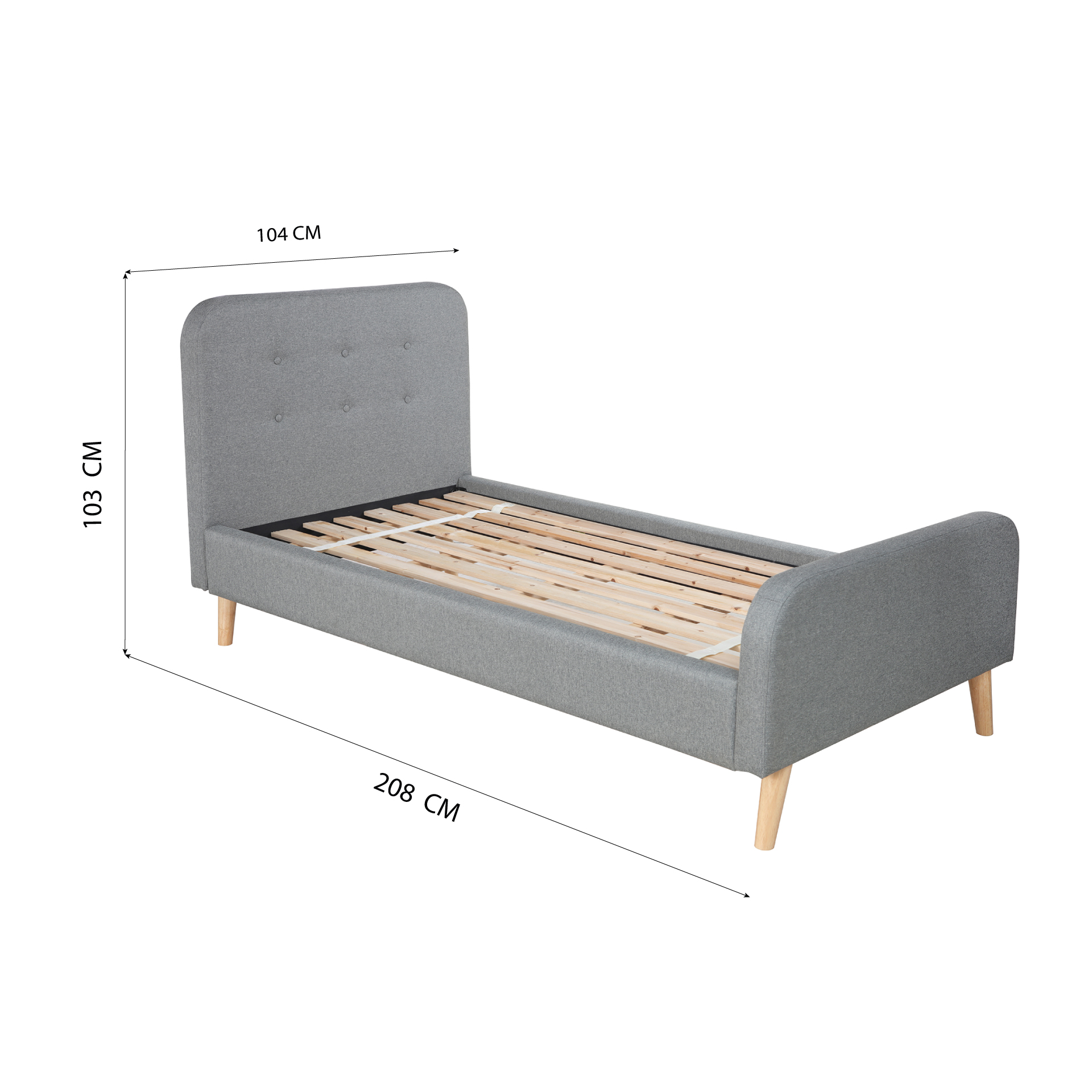 Cama Solteiro JOM ARLES