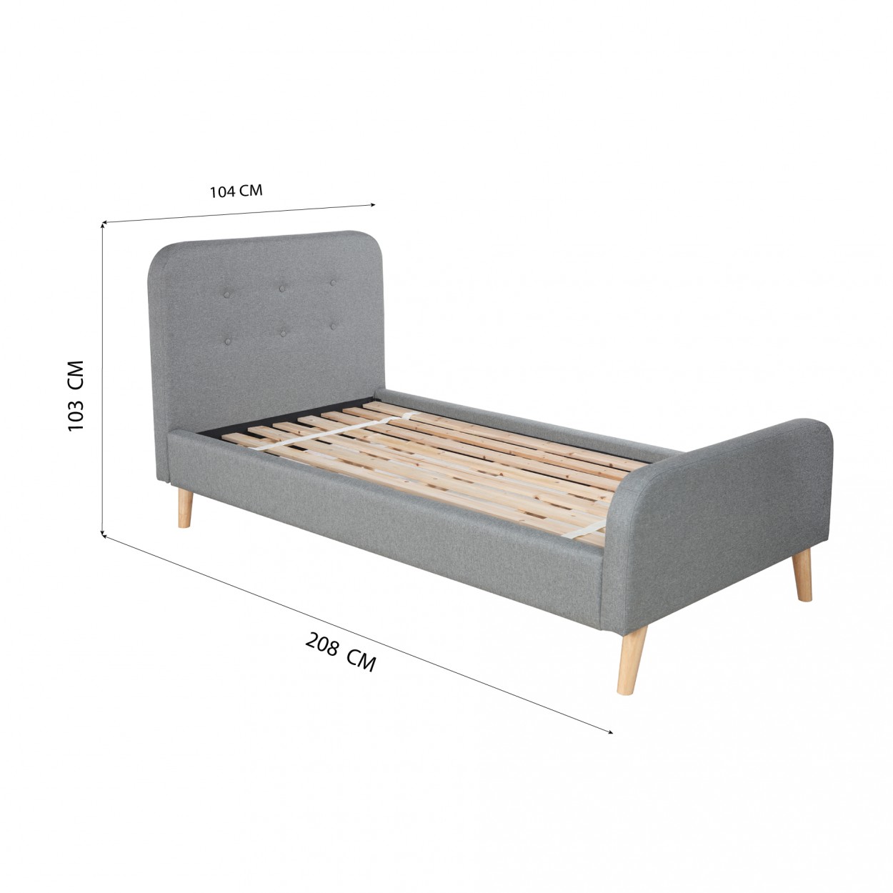 Cama Solteiro JOM ARLES