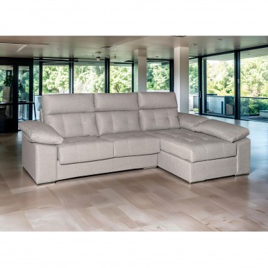 Sofá com Chaise JOM Monaco 275 Sofá com Chaise JOM Monaco 275