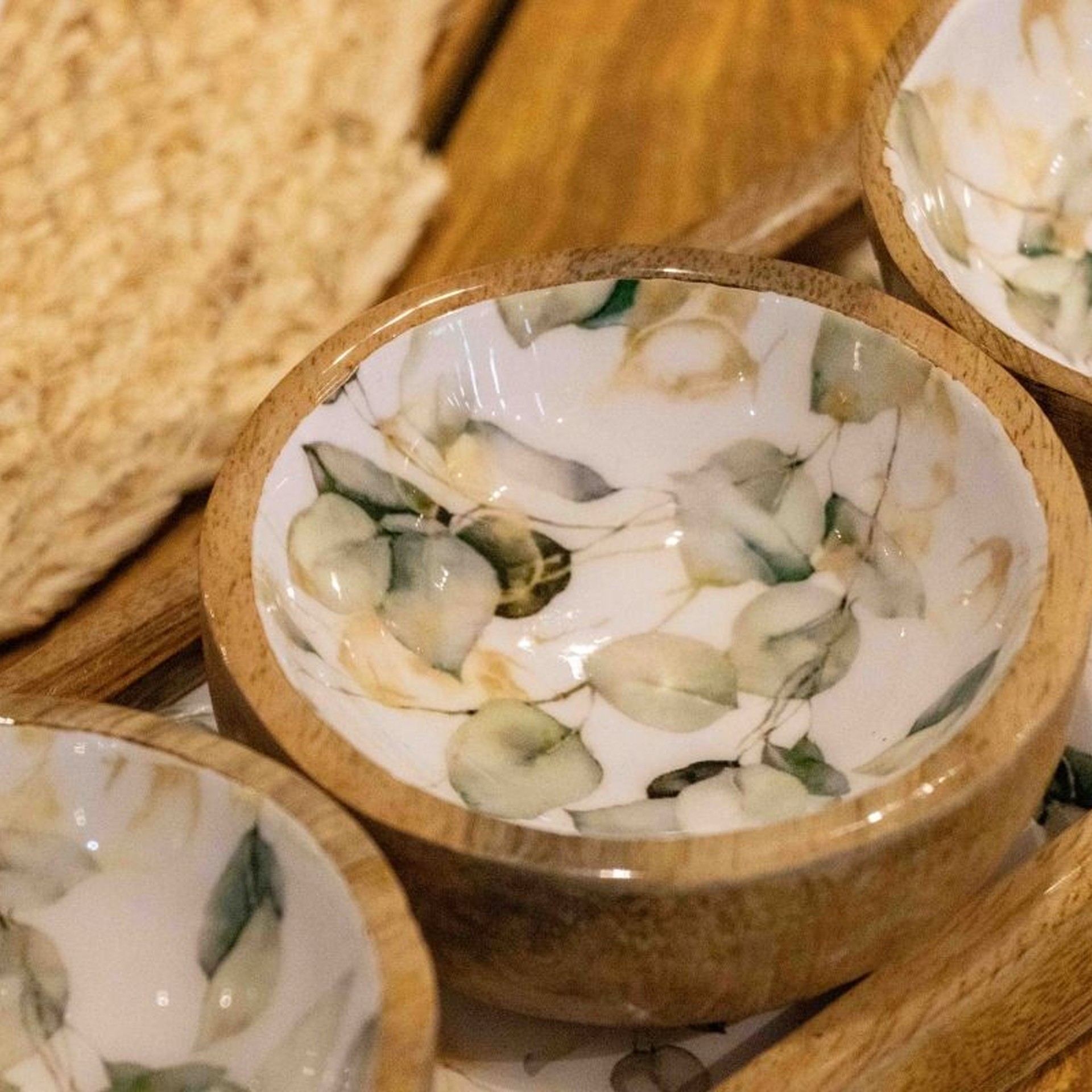 Conjunto 4 peças aperitivo JOM EUCALITPO 5331