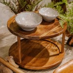 Prato 2 níveis JOM ACÁCIA 55336 Prato 2 níveis JOM ACÁCIA 55336