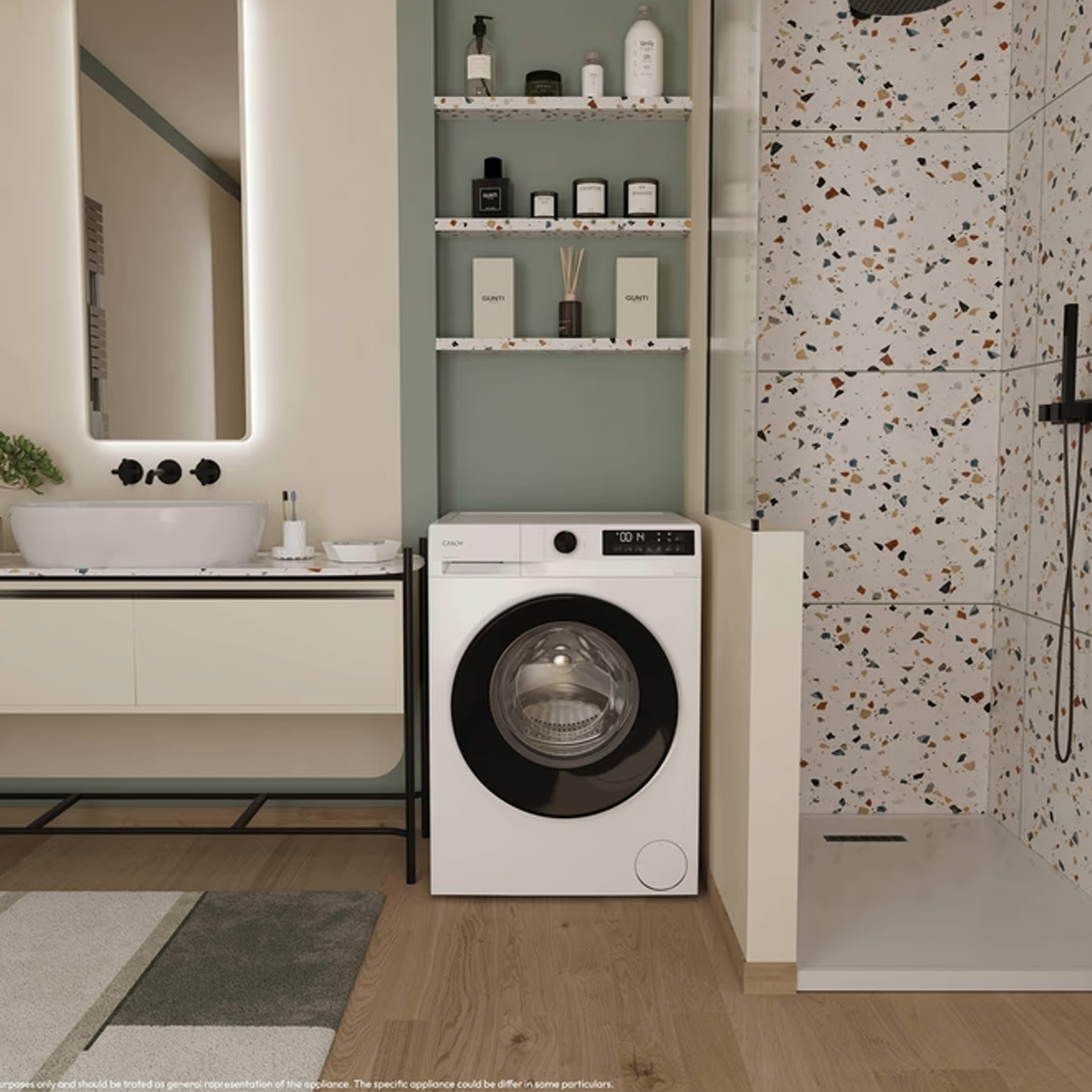 Máquina de Lavar Roupa NEW CANDY GD 48SB6-S