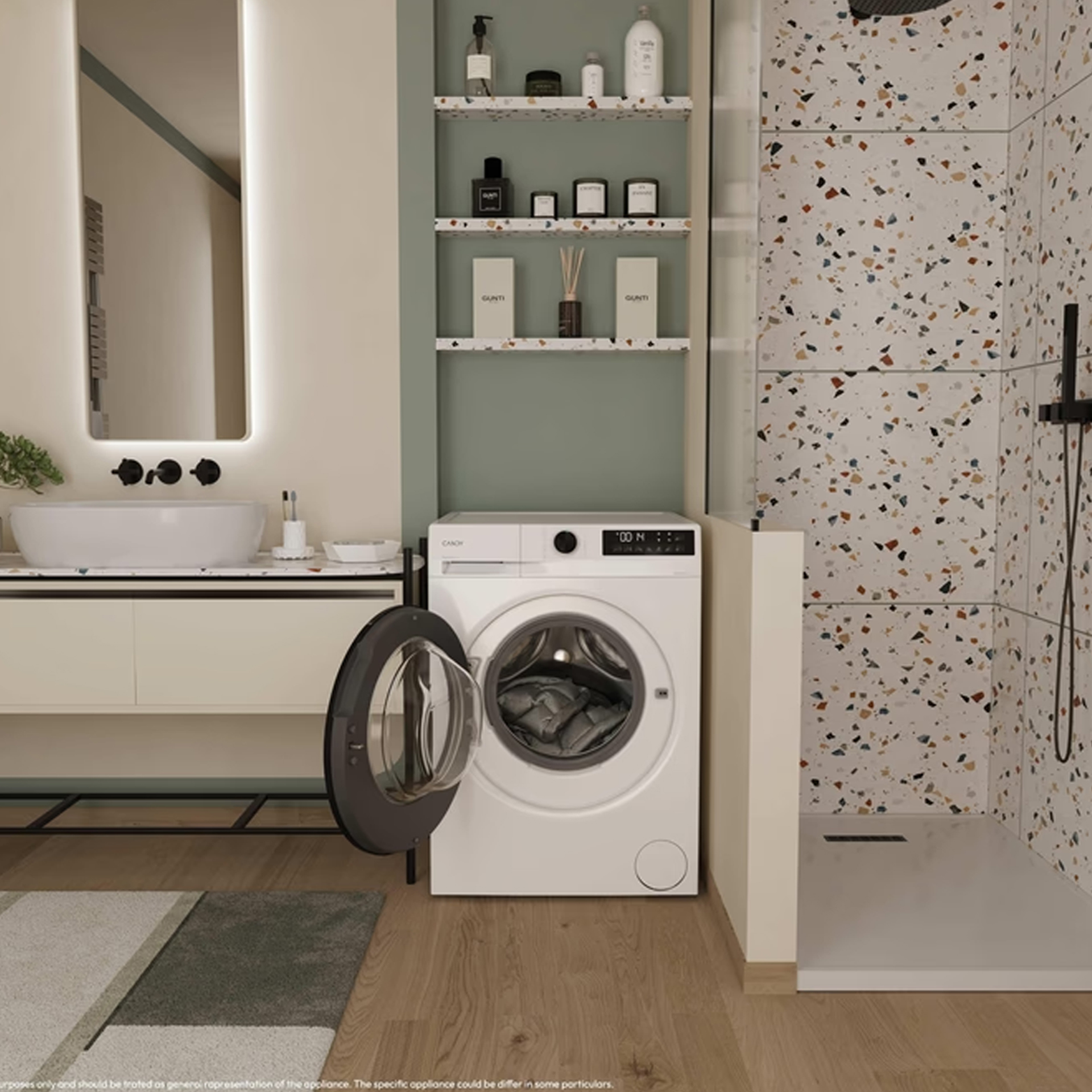 Máquina de Lavar Roupa NEW CANDY GD 48SB6-S