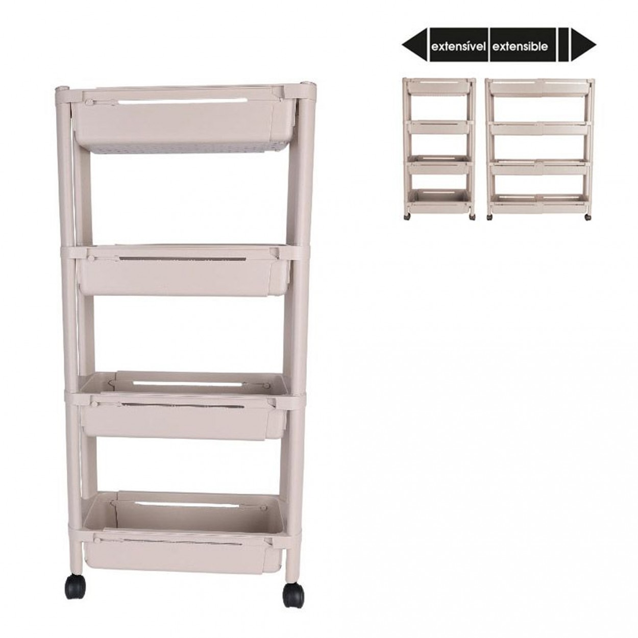 Carrinho arrumação JOM 3012