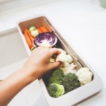 Escorredor legumes JOM 3013 CINZA Escorredor legumes JOM 3013 CINZA