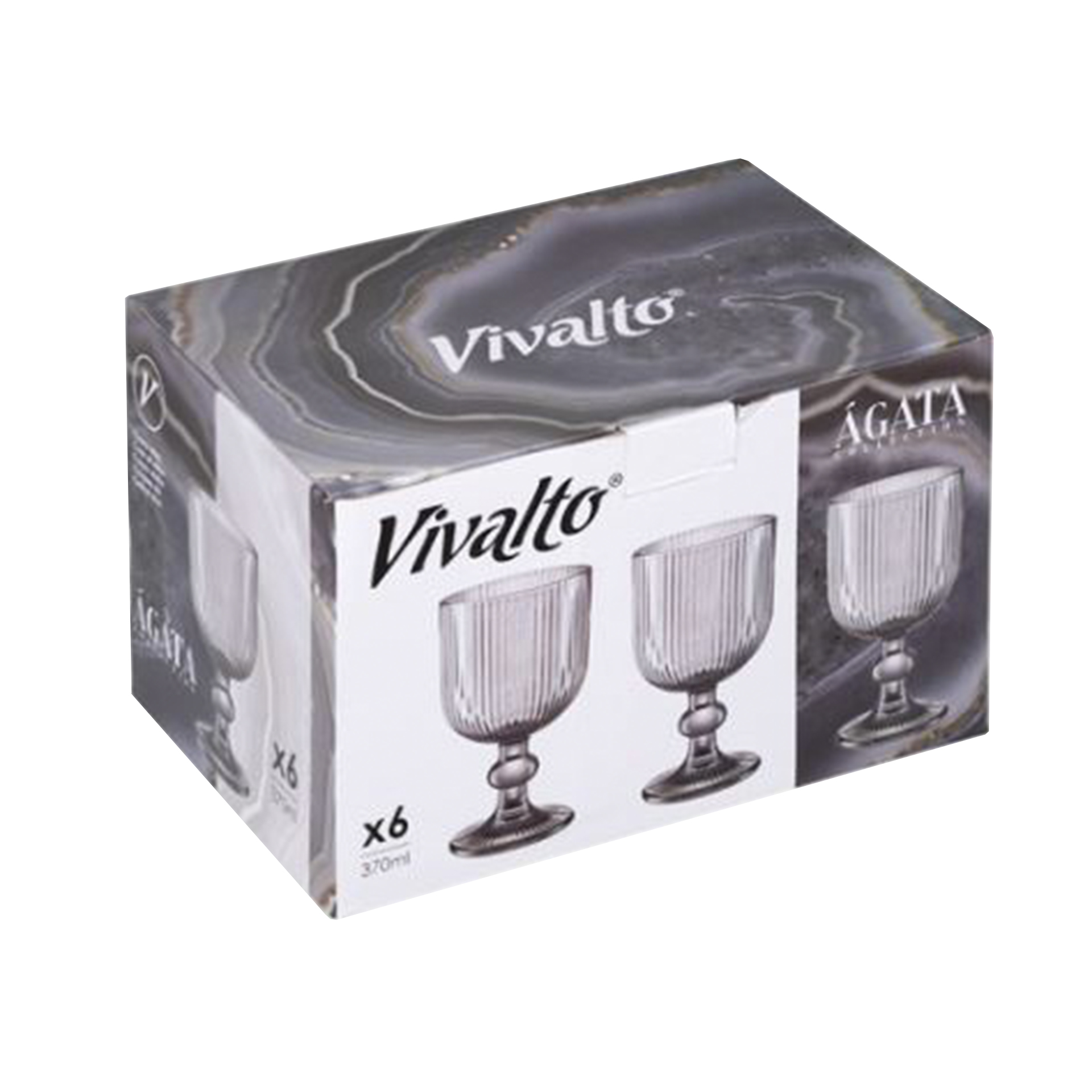 Conjunto 6 copos JOM RISCAS 37565