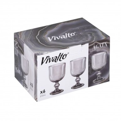 Conjunto 6 copos JOM RISCAS 37565