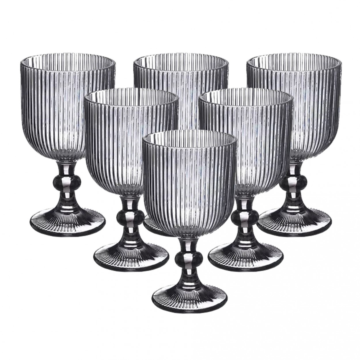 Conjunto 6 copos JOM RISCAS 37565