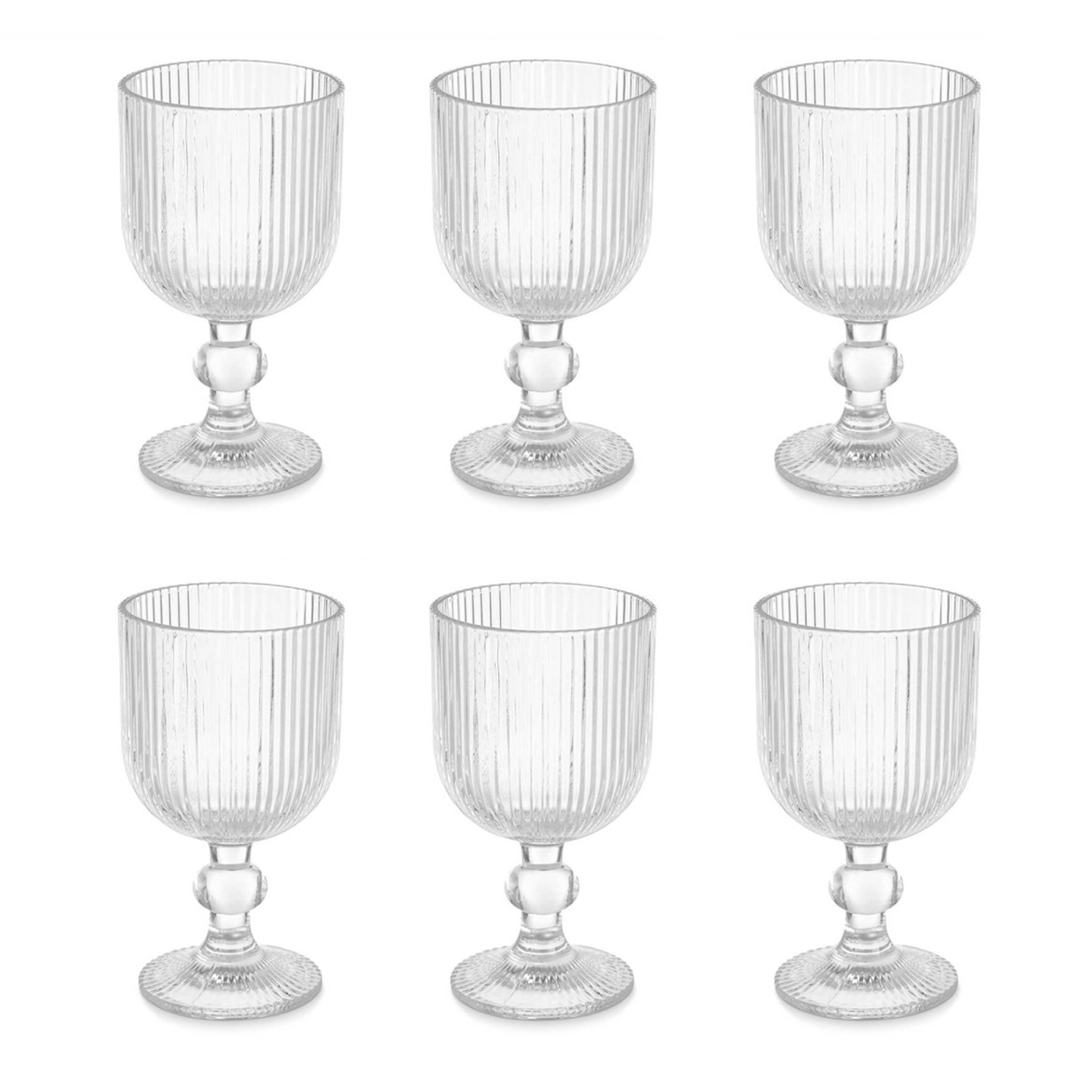 Conjunto 6 copos JOM RISCAS 84906