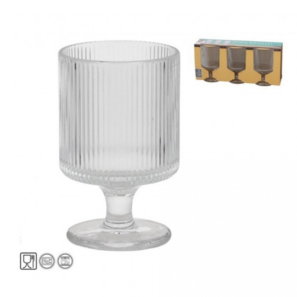 Conjunto 3 copos JOM BROADWAY